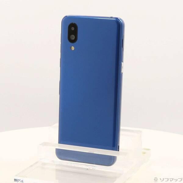 〔中古〕SHARP(シャープ) シンプルスマホ6 64GB インディゴブルー SHSHZ2 Softbank SIMフリー〔269-ud〕 | 