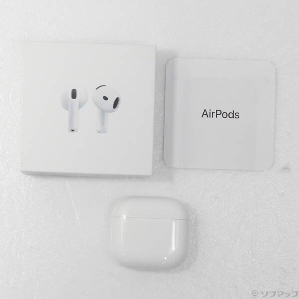 中古〕Apple(アップル) AirPods 4 MXP63J／A〔371-ud〕 : ソフマップ
