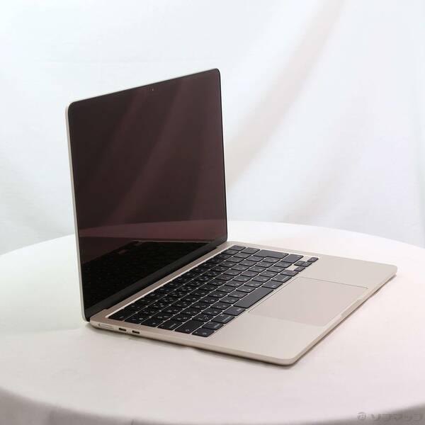 〔中古〕Apple(アップル) MacBook Air 13.6-inch Early-2024 MRXT3J／A Apple M3 8コアCPU_8コアGPU 8GB SSD256GB スターライト 〔26.3 Tahoe〕〔262-ud〕 |  | 03