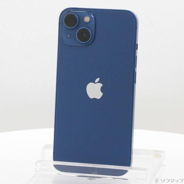 〔中古〕Apple(アップル) iPhone13 256GB ブルー MLNM3J／A SIMフリー〔352-ud〕 | 