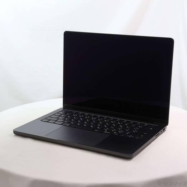 〔中古〕MacBook Pro 14.2-inch Late-2024 MX2H3J／A Apple M4 Pro 12コアCPU_16コアGPU 24GB SSD512GB スペースブラック 〔26.3 Tahoe〕〔262-ud〕 | 