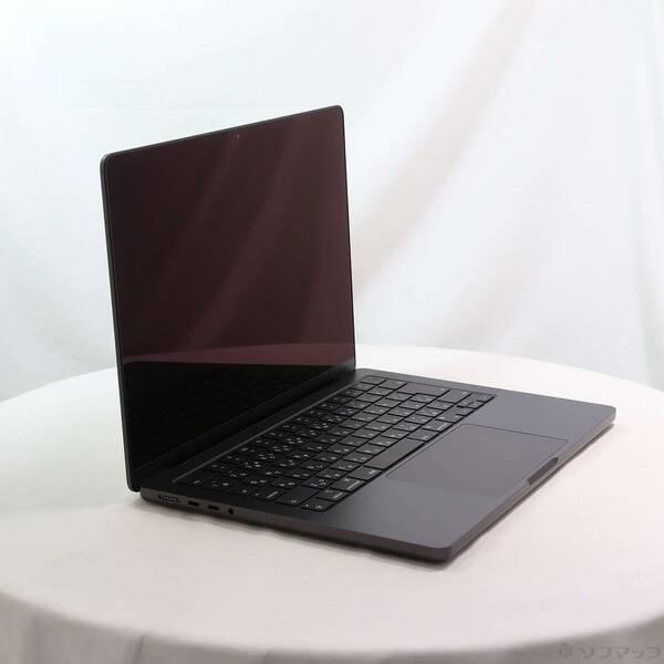 〔中古〕MacBook Pro 14.2-inch Late-2024 MX2H3J／A Apple M4 Pro 12コアCPU_16コアGPU 24GB SSD512GB スペースブラック 〔26.3 Tahoe〕〔262-ud〕 |  | 03