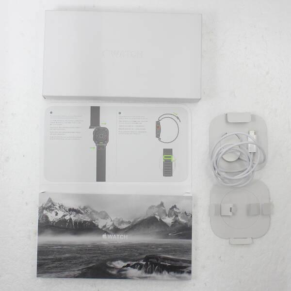 〔中古〕Apple(アップル) Apple Watch Ultra 3 GPS + Cellular 49mm ナチュラルチタニウムケース ライトブルーアルパインループ〔262-ud〕 |  | 04
