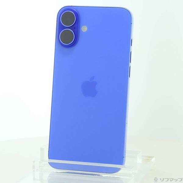 〔中古〕Apple(アップル) iPhone16 Plus 256GB ウルトラマリン MXVK3J／A SIMフリー〔352-ud〕 | 
