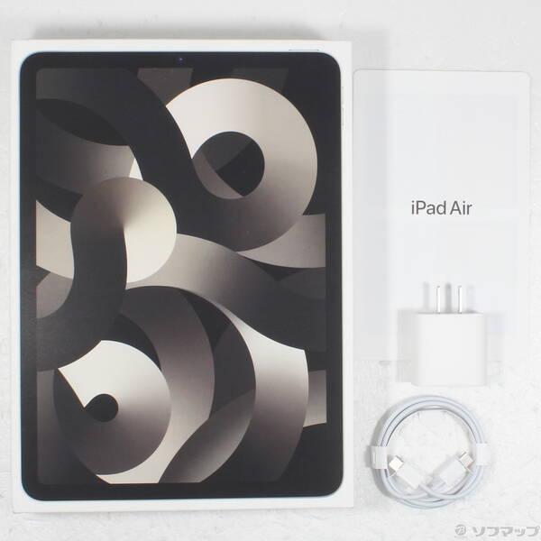 〔中古〕Apple(アップル) iPad Air 第5世代 64GB スターライト MM9F3J／A Wi-Fi〔297-ud〕 |  | 04