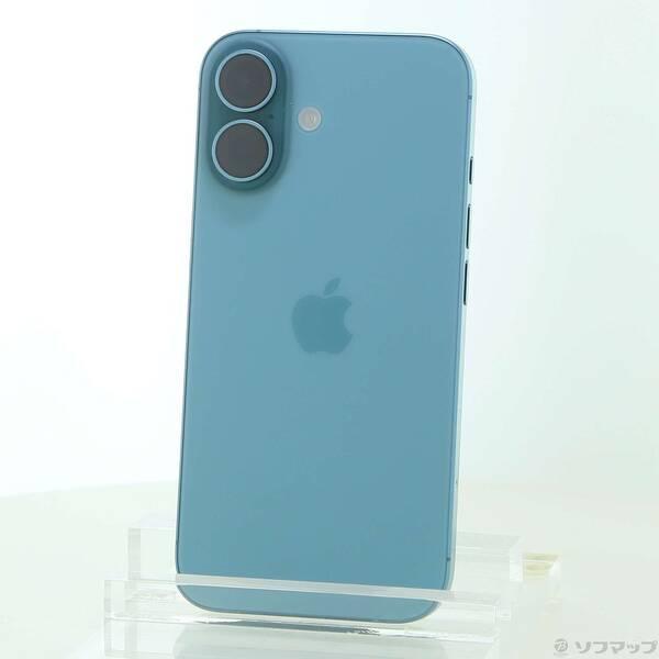 〔中古〕Apple(アップル) iPhone16 128GB ティール MYDV3J／A SIMフリー〔276-ud〕 | 