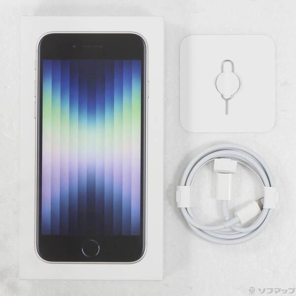 〔中古〕Apple(アップル) iPhone SE 第3世代 64GB スターライト MMYD3J／A SIMフリー〔258-ud〕 |  | 04
