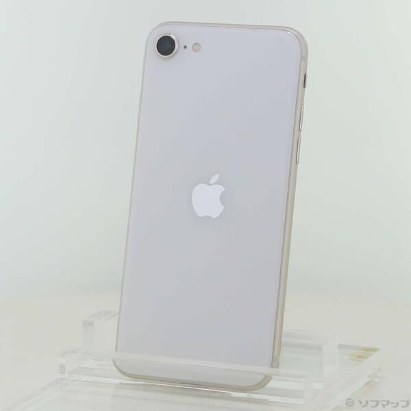 〔中古〕Apple(アップル) iPhone SE 第3世代 128GB スターライト MMYG3J／A SIMフリー〔258-ud〕 | 
