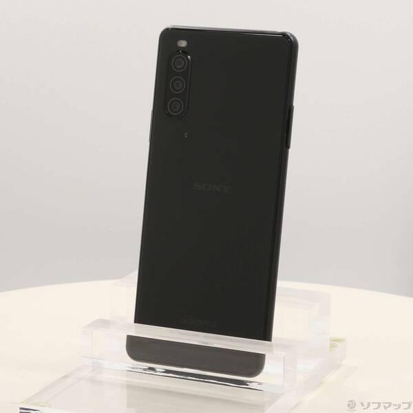 〔中古〕SONY(ソニー) Xperia 10 II 64GB ブラック SO-41A docomoロック解除SIMフリー〔198-ud〕 | 