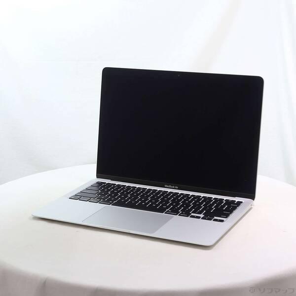 〔中古〕Apple(アップル) MacBook Air 13.3-inch Late-2020 MGN93J／A Apple M1 8コアCPU_7コアGPU 8GB SSD256GB シルバー 〔26.3 Tahoe〕〔262-ud〕 | 
