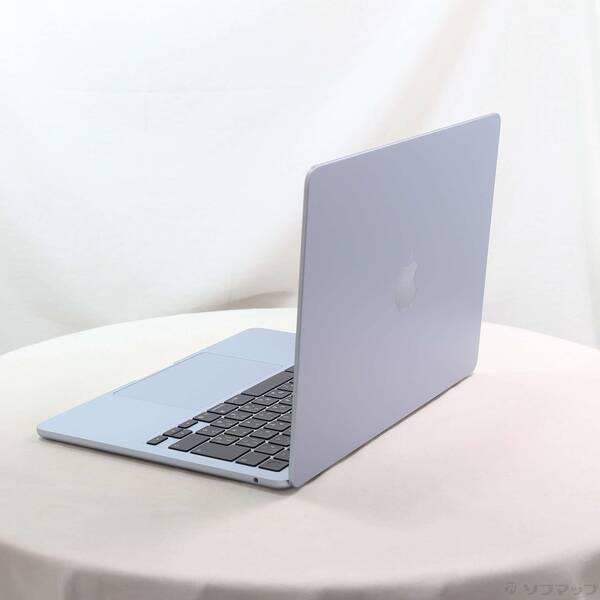 〔中古〕Apple(アップル) MacBook Air 13.6-inch Early-2025 MC6U4J／A Apple M4 10コアCPU_10コアGPU 16GB SSD512GB スカイブルー 〔26.3 Tahoe〕〔198-ud〕 |  | 01