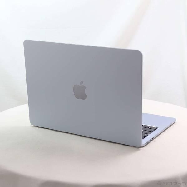 〔中古〕Apple(アップル) MacBook Air 13.6-inch Early-2025 MC6U4J／A Apple M4 10コアCPU_10コアGPU 16GB SSD512GB スカイブルー 〔26.3 Tahoe〕〔198-ud〕 |  | 02