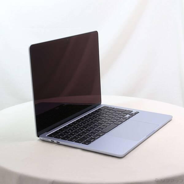 〔中古〕Apple(アップル) MacBook Air 13.6-inch Early-2025 MC6U4J／A Apple M4 10コアCPU_10コアGPU 16GB SSD512GB スカイブルー 〔26.3 Tahoe〕〔198-ud〕 |  | 03