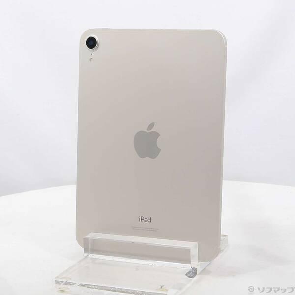 〔中古〕Apple(アップル) iPad mini 第6世代 64GB スターライト MK8C3J／A docomoロック解除SIMフリー〔305-ud〕 | 