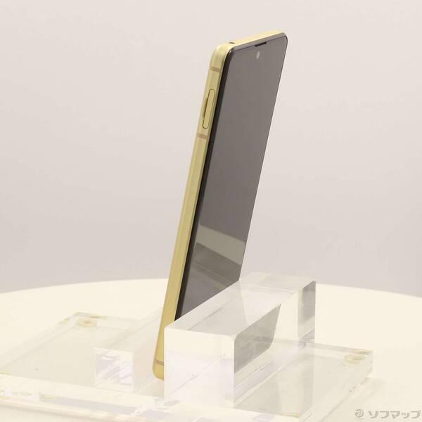 〔中古〕SHARP(シャープ) AQUOS sense5G 64GB イエローゴールド SH-53A docomoロック解除SIMフリー〔269-ud〕 |  | 01
