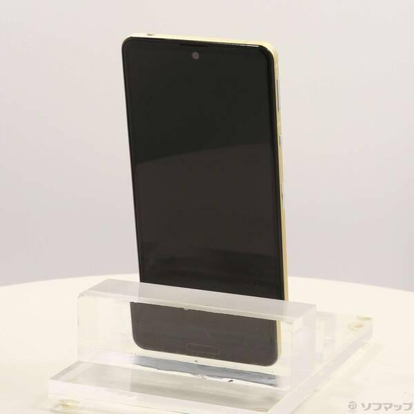 〔中古〕SHARP(シャープ) AQUOS sense5G 64GB イエローゴールド SH-53A docomoロック解除SIMフリー〔269-ud〕 |  | 02