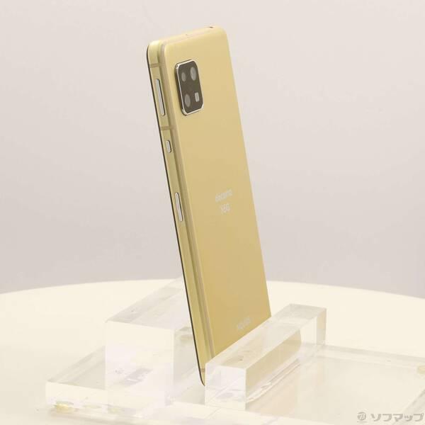 〔中古〕SHARP(シャープ) AQUOS sense5G 64GB イエローゴールド SH-53A docomoロック解除SIMフリー〔269-ud〕 |  | 03