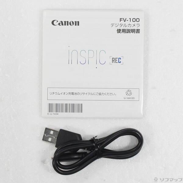 〔中古〕Canon(キヤノン) iNSPiC REC FV-100 グレー FV-100-GY〔258-ud〕 |  | 04