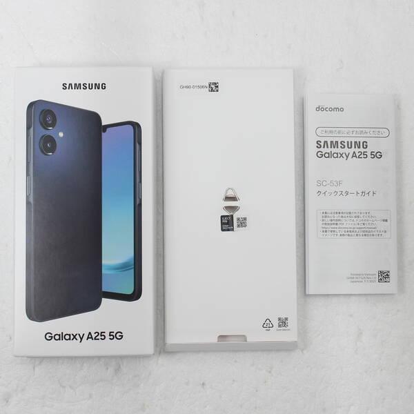 〔中古〕SAMSUNG(サムスン) Galaxy A25 5G 64GB ブラック SC-53F docomo SIMフリー〔258-ud〕 |  | 04