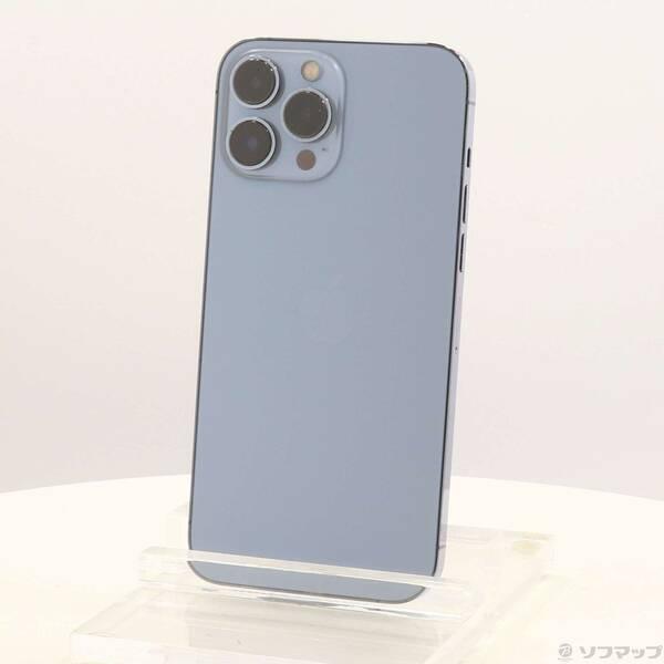 〔中古〕Apple(アップル) iPhone13 Pro Max 128GB シエラブルー MLJ73J／A SIMフリー〔262-ud〕 | 