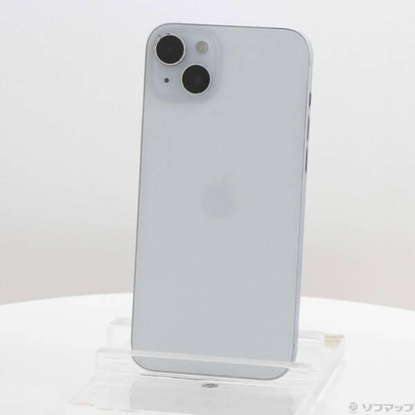 〔中古〕Apple(アップル) iPhone15 Plus 128GB ブルー MU0D3J／A SIMフリー〔247-ud〕 | 