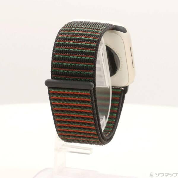 〔中古〕Apple(アップル) Apple Watch SE 第3世代 GPS 44mm スターライトアルミニウムケース Black Unityスポーツループ ユニティリズム〔344-ud〕 |  | 02
