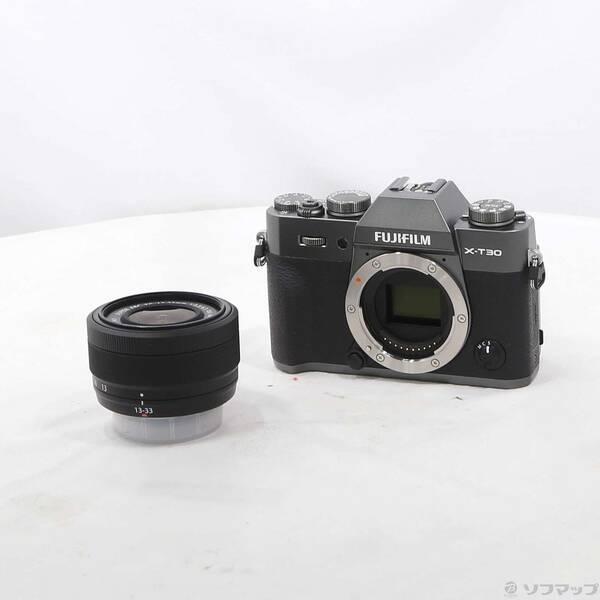 〔中古〕富士フイルム(FUJIFILM) FUJIFILM X-T30 III XC13-33mmレンズキット チャコールシルバー〔344-ud〕 | 