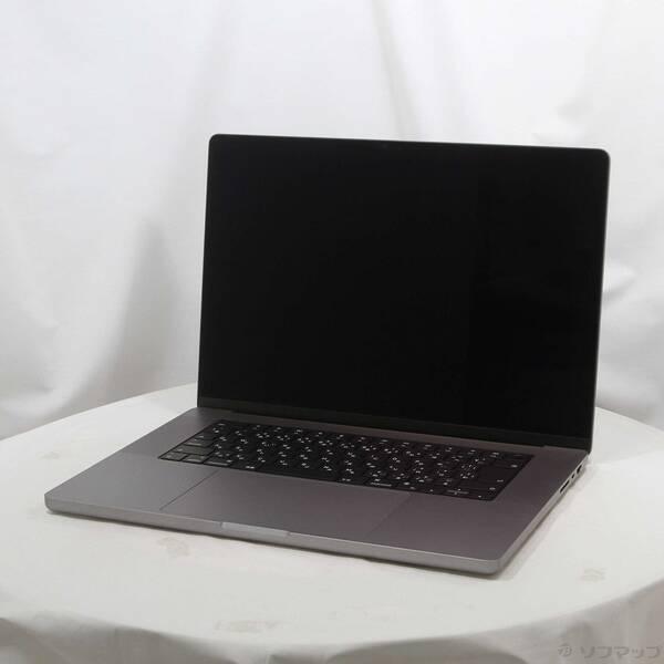 〔中古〕Apple(アップル) MacBook Pro 16.2-inch Late-2021 MK193J／A Apple M1 Pro 10コアCPU_16コアGPU 16GB SSD1TB スペースグレイ 〔26.3 Tahoe〕〔258-ud〕 | 