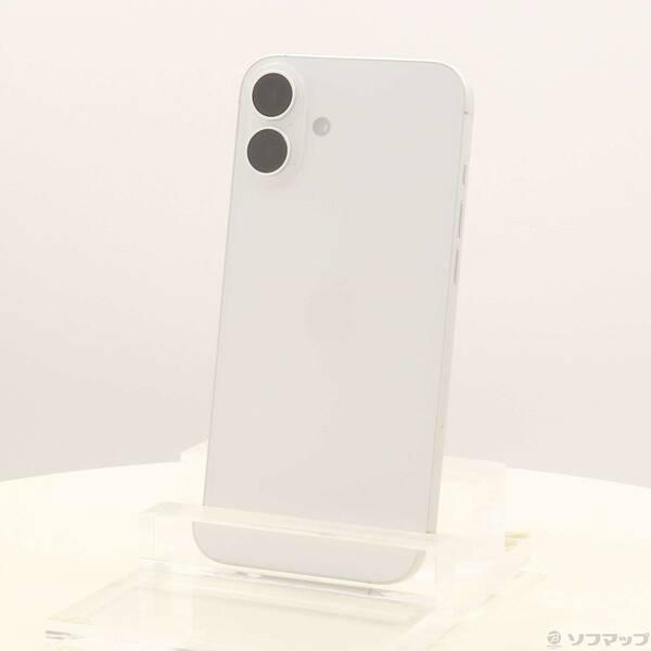 〔中古〕Apple(アップル) iPhone16 Plus 128GB ホワイト MXVC3J／A SIMフリー〔258-ud〕 | 