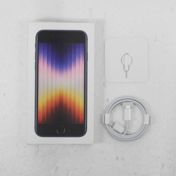 〔中古〕Apple(アップル) iPhone SE 第3世代 128GB ミッドナイト MMYF3J／A SIMフリー〔258-ud〕 |  | 04