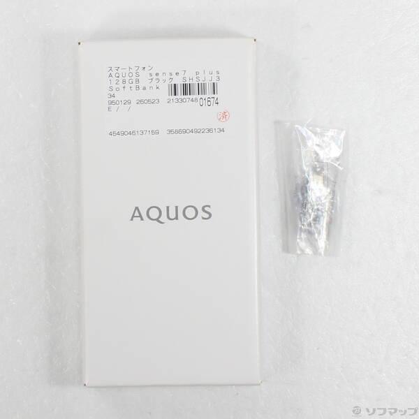 〔中古〕SHARP(シャープ) AQUOS sense7 plus 128GB ブラック SHSJJ3 Softbank SIMフリー〔258-ud〕 |  | 04