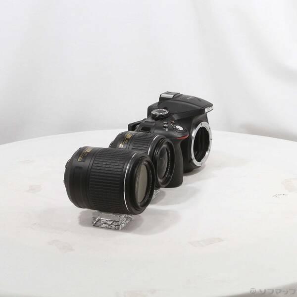 〔中古〕Nikon(ニコン) NIKON D5300 ダブルズームキット2 ブラック (2416万画素／SDXC)〔349-ud〕 |  | 03
