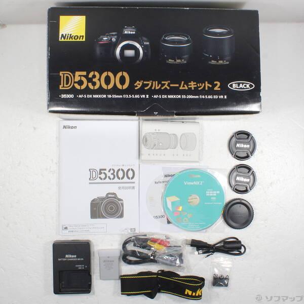 〔中古〕Nikon(ニコン) NIKON D5300 ダブルズームキット2 ブラック (2416万画素／SDXC)〔349-ud〕 |  | 05