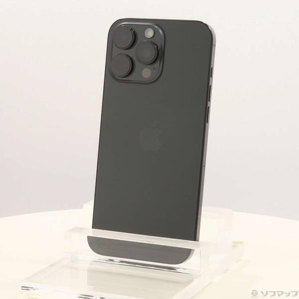 〔中古〕Apple(アップル) iPhone16 Pro Max 256GB ブラックチタニウム MYWG3J／A SIMフリー〔371-ud〕 | 