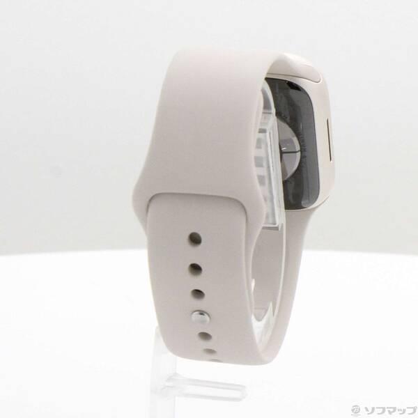 〔中古〕Apple(アップル) Apple Watch Series 7 GPS 41mm スターライトアルミニウムケース スターライトスポーツバンド〔344-ud〕 |  | 02