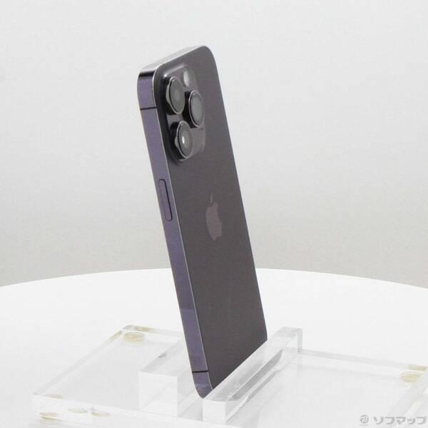 〔中古〕Apple(アップル) iPhone14 Pro 256GB ディープパープル MQ1E3J／A SIMフリー〔276-ud〕 |  | 03