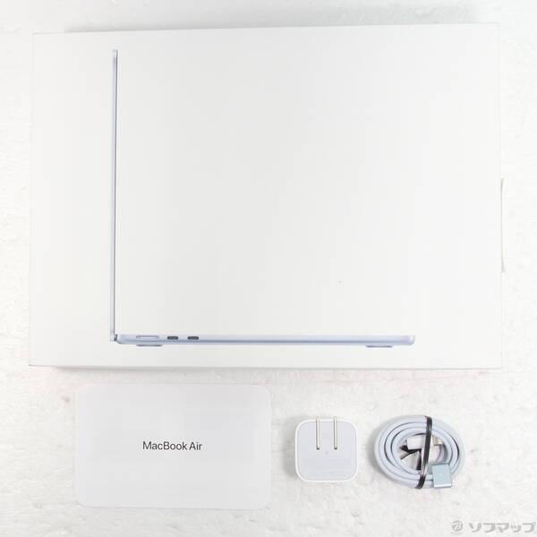 〔中古〕Apple(アップル) MacBook Air 13.6-inch Early-2026 MDHH4J／A Apple M5 10コアCPU_8コアGPU 16GB SSD512GB スカイブルー 〔26.3 Tahoe〕〔258-ud〕 |  | 04