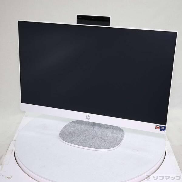 〔中古〕hp(エイチピー) 〔展示品〕 HP All-in-One 24-cr2000jp BD5A6PA-AAAA シェルホワイト〔269-ud〕 | 