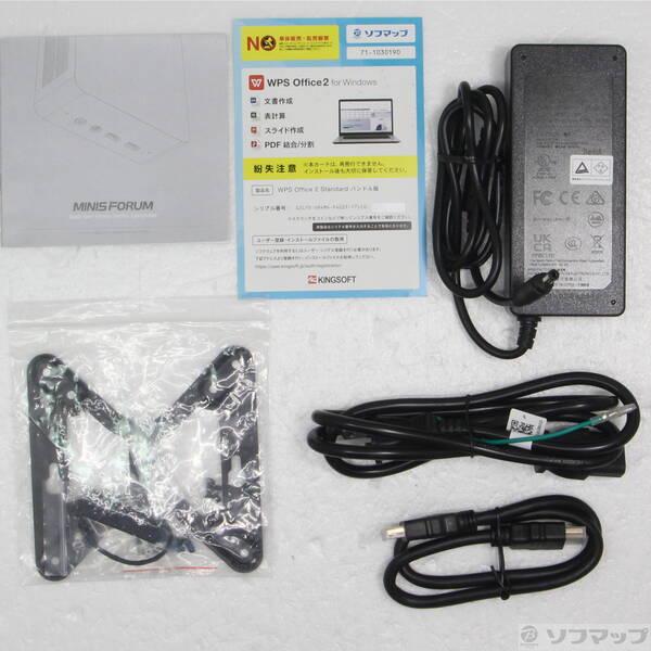 〔中古〕MINISFORUM（ミニズフォーラム） 〔展示品〕 MINISFORUM UN1245W UN1245W-16／512-W11Pro 12450H〔344-ud〕 |  | 04