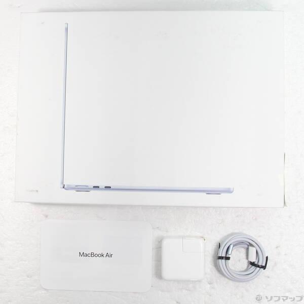 〔中古〕〔展示品〕 MacBook Air 13.6-inch Early-2025 MC6T4J／A Apple M4 10コアCPU_8コアGPU 16GB SSD256GB スカイブルー 〔26.3 Tahoe〕〔258-ud〕 |  | 04