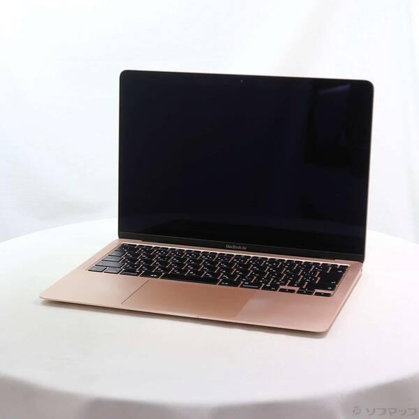 〔中古〕Apple(アップル) MacBook Air 13.3-inch Late-2020 MGND3J／A Apple M1 8コアCPU_7コアGPU 8GB SSD256GB ゴールド 〔26.3 Tahoe〕〔305-ud〕 | 