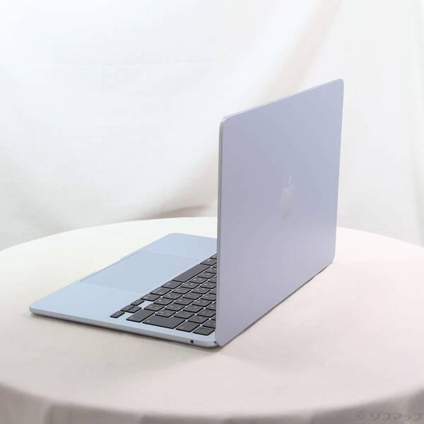 〔中古〕Apple(アップル) MacBook Air 13.6-inch Early-2025 MC6T4J／A Apple M4 10コアCPU_8コアGPU 16GB SSD256GB スカイブルー 〔26.3 Tahoe〕〔262-ud〕 |  | 01