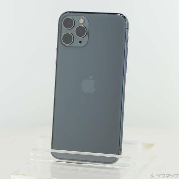 〔中古〕Apple(アップル) iPhone11 Pro 256GB ミッドナイトグリーン MWCC2J／A SIMフリー〔262-ud〕 | 