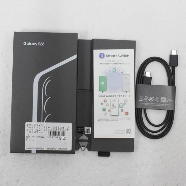 〔中古〕SAMSUNG(サムスン) Galaxy S26 256GB ブラック SM-S942QZKESJP SIMフリー〔262-ud〕 |  | 04