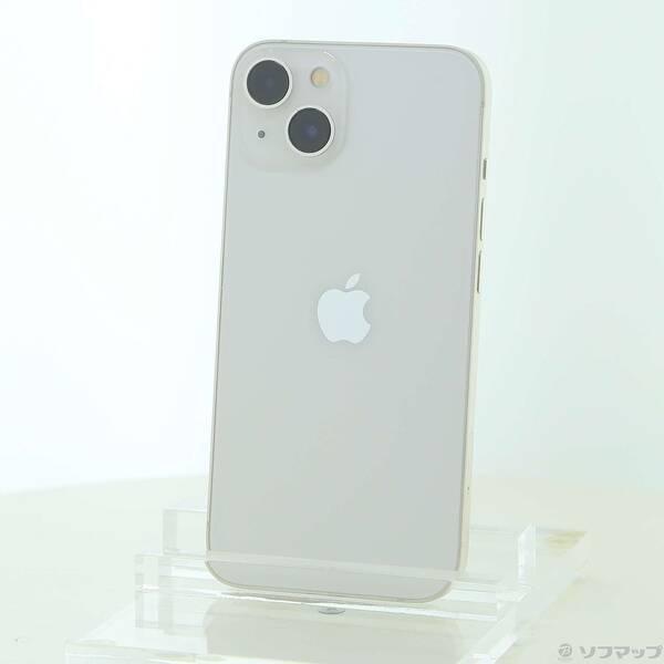 〔中古〕Apple(アップル) iPhone13 128GB スターライト MLND3J／A SIMフリー〔198-ud〕 | 