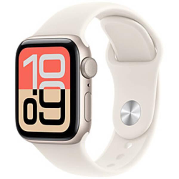 〔中古〕Apple(アップル) Apple Watch SE 第3世代 GPS 40mm スターライトアルミニウムケース スターライトスポーツバンド〔262-ud〕 | 