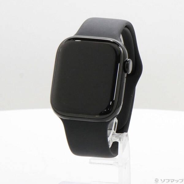 〔中古〕Apple(アップル) Apple Watch Series 11 GPS 42mm ジェットブラックアルミニウムケース ブラックスポーツバンド〔344-ud〕 | 