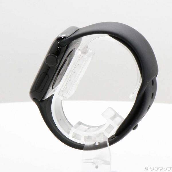 〔中古〕Apple(アップル) Apple Watch Series 11 GPS 42mm ジェットブラックアルミニウムケース ブラックスポーツバンド〔344-ud〕 |  | 01