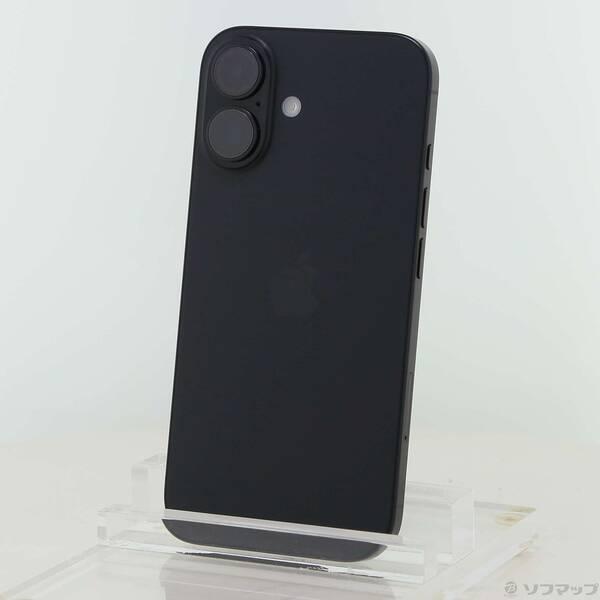 〔中古〕Apple(アップル) iPhone16 256GB ブラック MYDW3J／A SIMフリー〔276-ud〕 | 