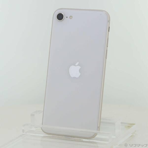 〔中古〕Apple(アップル) iPhone SE 第3世代 128GB スターライト MMYG3J／A SIMフリー〔258-ud〕 | 